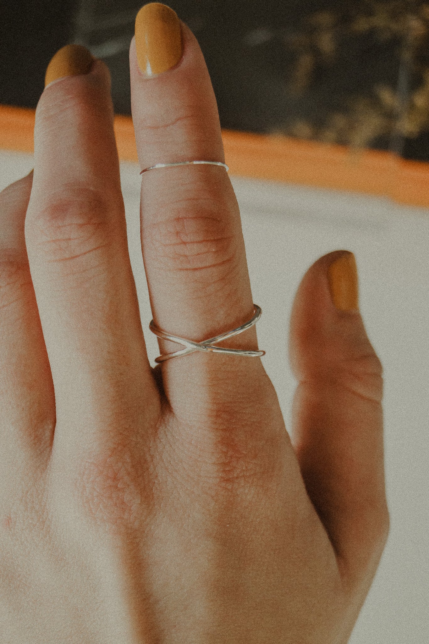 Buy X Ring Criss Cross Ring Open Gold Ring Open Ring Gold Ring Double Ring  Adjustable Ring Minimalist Ring Sterling Silver Ring Online in India - Etsy
